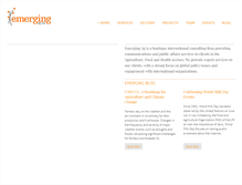Tablet Screenshot of emergingag.com